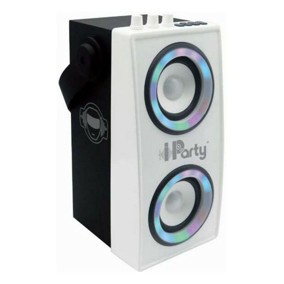 Draagbare Bluetooth Luidspreker met Microfoon iParty Lexibook BTP180Z Wit Bluetooth
